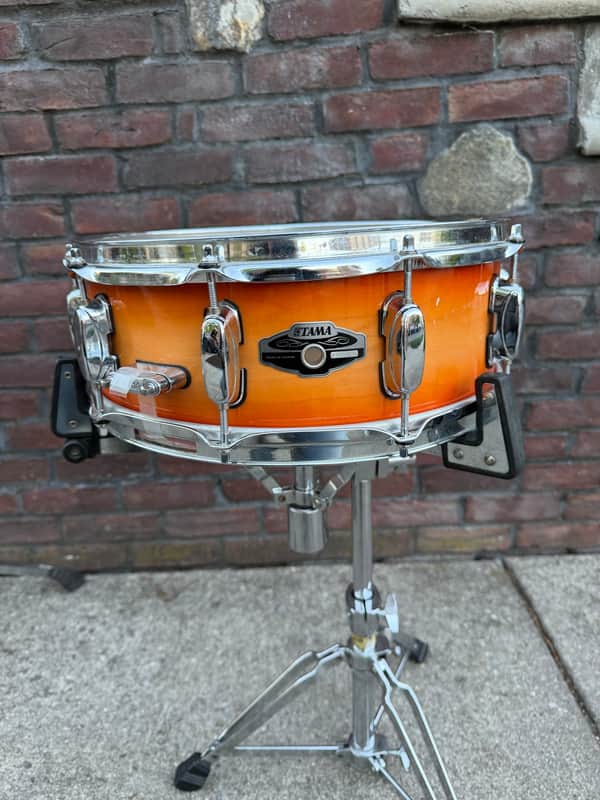 Tama Artwood Snare 14x5.5 - Caramel Sunburt image 1