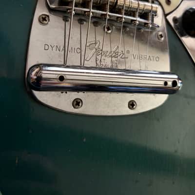 Vintage Fender Mustang Competition Burgundy Matching Headstock 1970 image 8