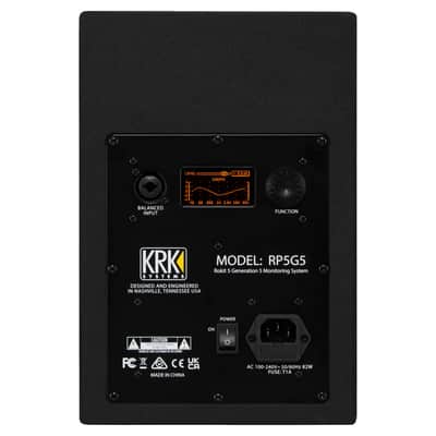 KRK RP5-G5 Rokit Powered G5 Studio Monitor - 5" image 3