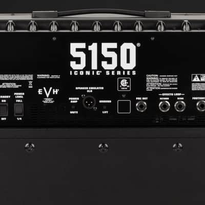 "NEW" EVH 5150 Iconic Series 40-watt 1x12" Tube Combo Amp - Black, In Stock Support Small Business ! image 3