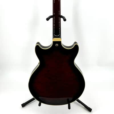 Ibanez AM93-TRS Artcore 2012 - 2013 - Transparent Red Sunburst with Ibanez Hard Case image 10