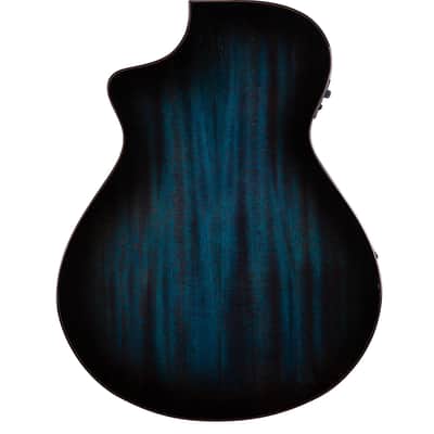 Breedlove Rainforest S Concert Papillon CE Acoustic-Electric Guitar - African Mahogany image 4
