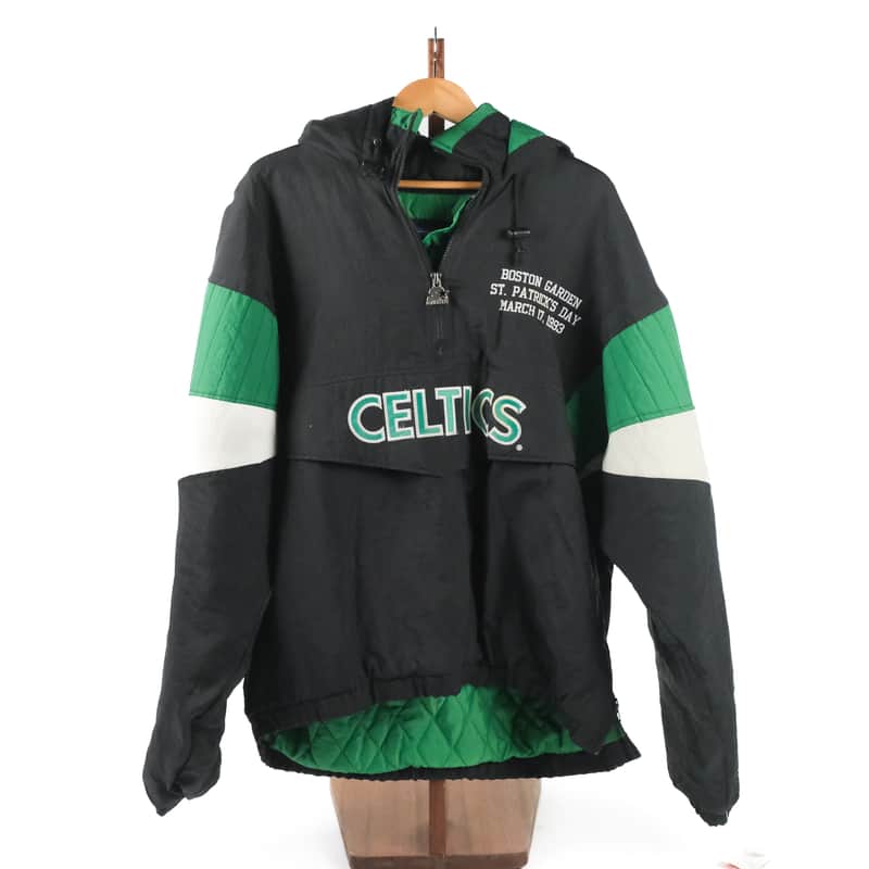 Starter Celtics Boston Garden St.Patricks Day March 17 1993 Jacket Owned by Gilby Clarke image 1