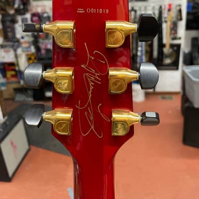 Fender Robben Ford ES-FR Espirit ultra guitar signed 1993 - Cherry sunburst image 4