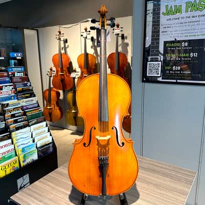Student Cello: 1/2 Cello - Segue Concertino Plus 2016 - Oil varnish image 3
