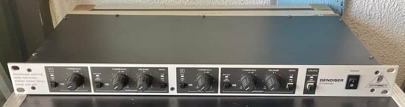 Behringer Denoiser SNR2000 2-Channel Audio Interactive Noise Reduction System image 1