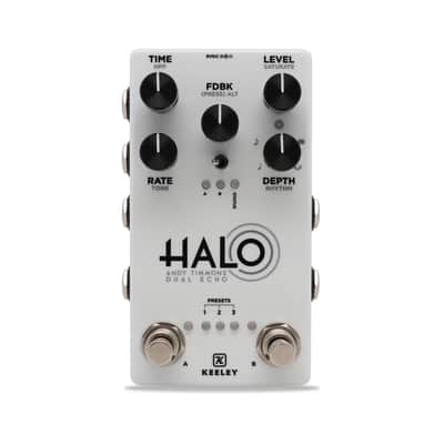 Keeley Halo Andy Timmons Dual Echo Delay Pedal "Glow in the Dark"- Exclusive Moonglow Custom Shop Edition image 1