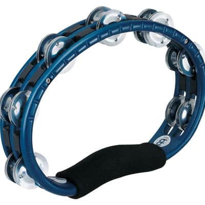 Meinl TMT1A-B ABS Hand Held Tambourine with Aluminium Jingles in Blue image 1