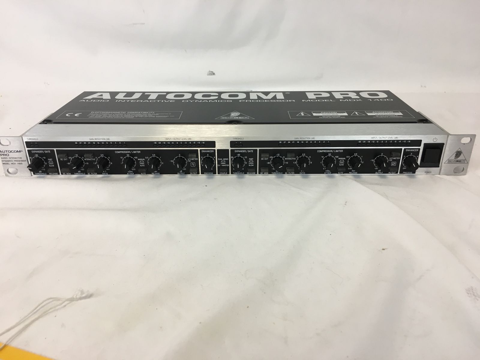 Behringer Autocom Pro MDX1400 Compressor / Limiter | Reverb