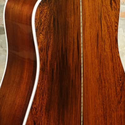 GUILD CUSTOM SHOP GSR Special Run 2023 - D-55 70th Anniversary Madagascar Dreadnought - n.64 di 70 Pezzi al Mondo image 16