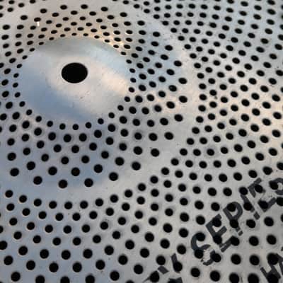 Low Volume Cymbal Set with Soft Case Husht LTV 14" Hi-Hat, 16" Crash & 20" Ride image 15