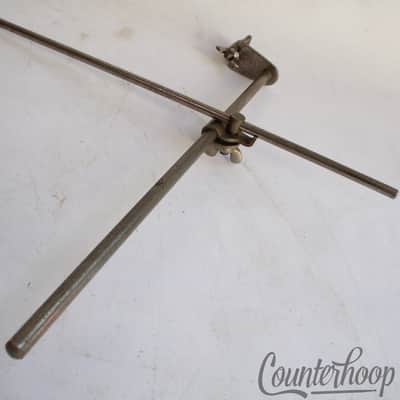 *Leedy Bulldog Holders Clamp-On Bass Drum Hoop Mount Cowbell+Adjustable Triangle image 3