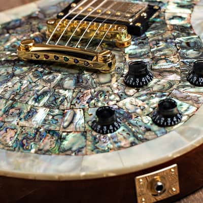 Wolf WLP 750T Special Edition Electric Guitar Abalone w/Hard Case image 13