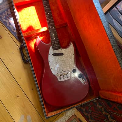 Fender Musicmaster II with Rosewood Fretboard 1964 - 1969 - Dakota Red image 15