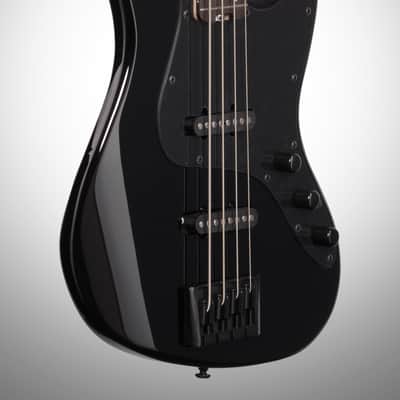 Schecter J4 Electric Bass, Gloss Black image 3