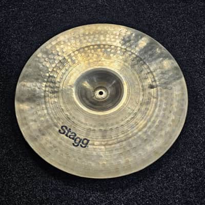 Ride Cymbal 20" Stagg Double Hammered Bronze Rock USED! RKDHR210426 image 2