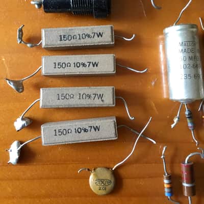Vintage American Tube Amp Parts Lot #2 Caps Gibson Fender USA Silvertone image 3