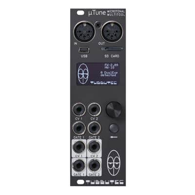 Tubbutec uTune Eurorack Microtonal MIDI/CV Module (Black) image 1