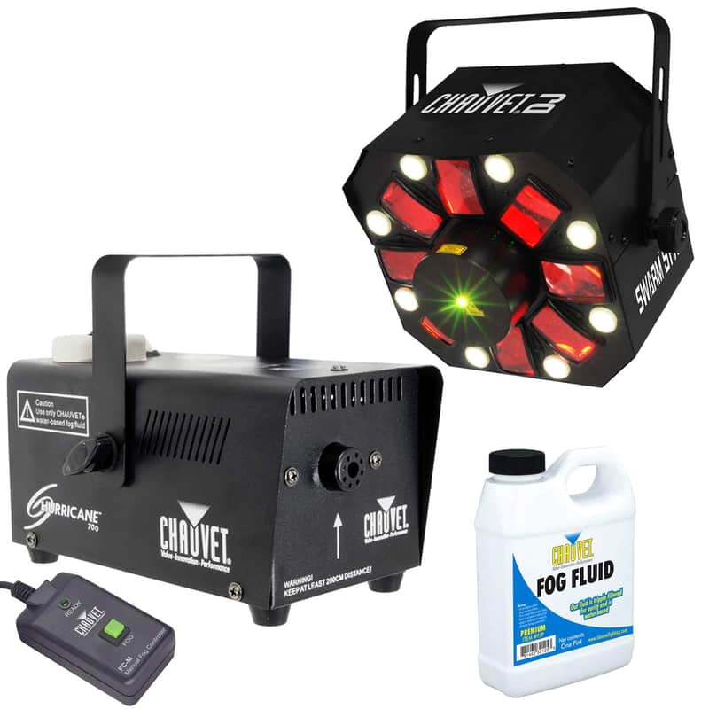 Chauvet DJ SWARM5FXILS ILS LED Light with Hurricane 700 Fog Machine image 1