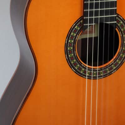 Rarity: Conde Hermanos Flamenco Guitar Media Luna "Paco de Lucia" Negra 1998 image 10