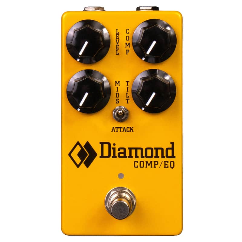 Diamond Pedals Comp/EQ Optical Compressor & EQ (Open Box) image 1