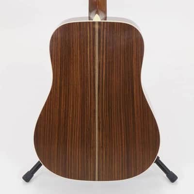 Martin Custom Shop D-28 Authentic-Inspired 1937 - Ambertone Vintage Low Gloss Adirondack Spruce Top with East Indian Rosewood Back and Sides image 2