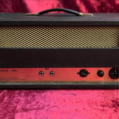 1970 Marshall JMP Bass 20 & Original 1969 Marshall Basketweave 4x10 Speaker Enclosure Plexi-Era RARE image 8