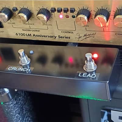 Custom Low-Profile 3-Button 6100 LE LM 6101 Footswitch for Marshall 30th Anniversary MPM3E-like with 25-Ft Cable image 8