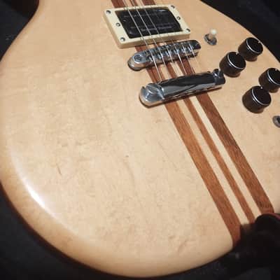 Memphis MG300 Matsumoku made in Japan 5 piece neck through Duncan Dimebucker/59 set roadrunner, soft hard case image 11