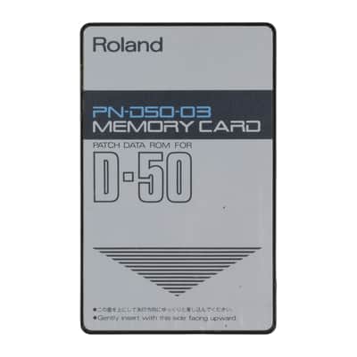 Roland PN-D50-03 ROM Memory Card for D-50