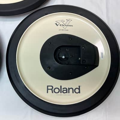 Roland CY-14C + Roland CY-15R Crash Ride V-Cymbal V Drum Trigger Roland THREE PACK image 4