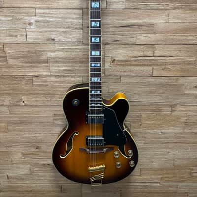 Ibanez AF120-BS Artstar Hollow Body Guitar- 2002 - Brown Sunburst- 6lbs 8oz w/Roadrunner hard case image 2