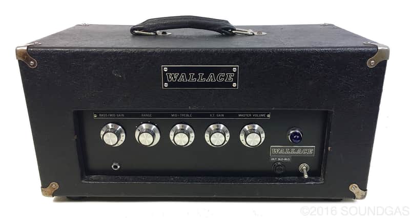 ギター WALLACE AMPLIFICATION LE COMP Wallace XT Mk 1 - Rare Late 60s Amp Head - Superb Sound | Reverb