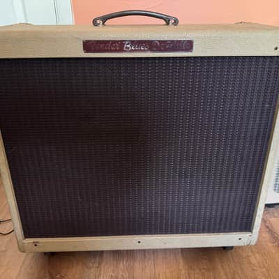 Fender Blues Deville 2x12 1994-1995 - Blonde Tolex/Oxblood image 1