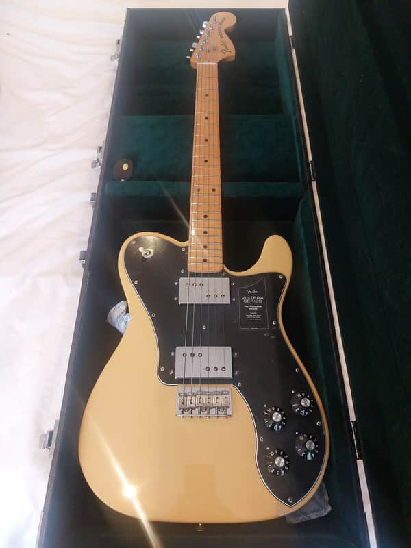 Fender Vintera '70s Telecaster Deluxe with Maple Fretboard 2019 - 2023 - Vintage Blonde