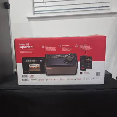 Positive Grid Spark 40 40-Watt 2x4" Modeling Guitar Combo 2020 - Present - Black image 7
