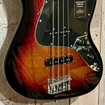 NEW Fender Player II Jazz Bass - Sparkle 3-Color Sunburst, Ships Super Fast With A Professional Set Up! image 3