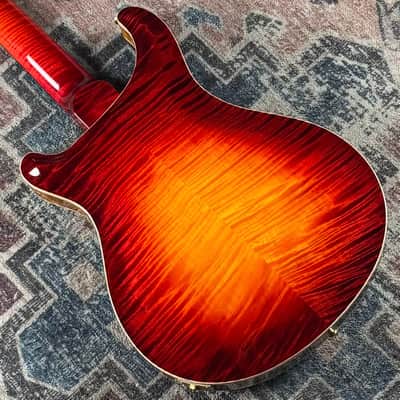 2018 PRS Private Stock #7439 Hollowbody II Dragon’s Breath Glow Custom Electric Guitar W/ Original Hardshell Case & Paperwork! image 12