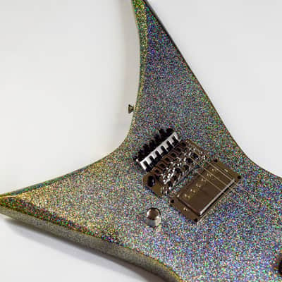 Kramer Lzzy Hale Voyager - Black Diamond Holographic Sparkle image 5