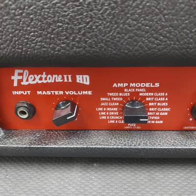 2000's Line 6 Flextone II HD 100 Watt Stereo Digital Modeling Guitar Amp Head (USED) SN# (21)FH21A5203000530 "Made In USA" image 5