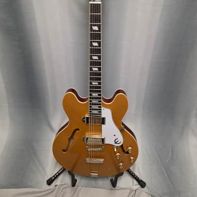 Epiphone Casino Reissue with Rosewood Fretboard 2005 - 2018 - Metallic Gold image 1