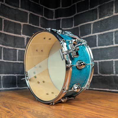 Premier Genista Classic 14x7 Snare Drum – Aqua Sparkle – PGB1407SAQX – 100% Birch Shell – Powerful, Focused Attack image 9