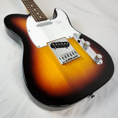 Fender Standard Telecaster Electric Guitar Laurel Fingerboard, White Pickguard, 3-Color Sunburst image 5