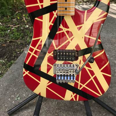 Tokai EVH Super Edition 1984 Black and Red Graphic image 2