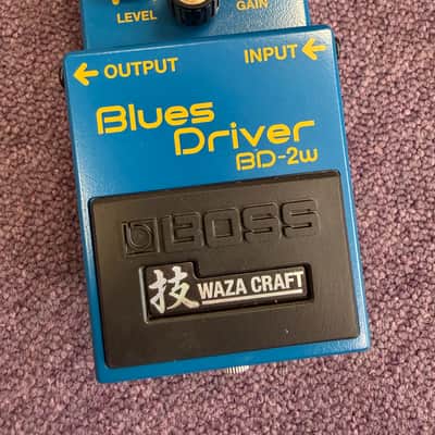 Boss BD-2W Blues Driver Waza Craft 2015 - Present - Blue image 1