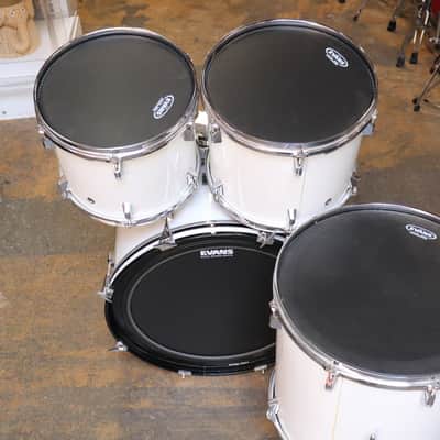 Remo 4pc Quadura Drum Set White image 10