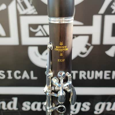 Buffet Crampon E12F  Black Wood & Silver Keys Bb Clarinet - Intermediate image 11