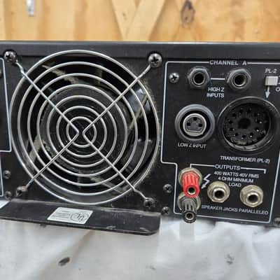 Peavey CS-800 Stereo Two-Channel Power Amplifier Amp 400 Watts Per Ch. Working image 8