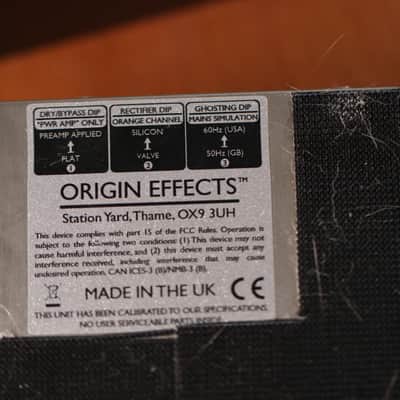 Origin Effects RevivalDrive Custom Ghosting Overdrive with Secondary EQ Controls 2010s - Silver/Orange image 15