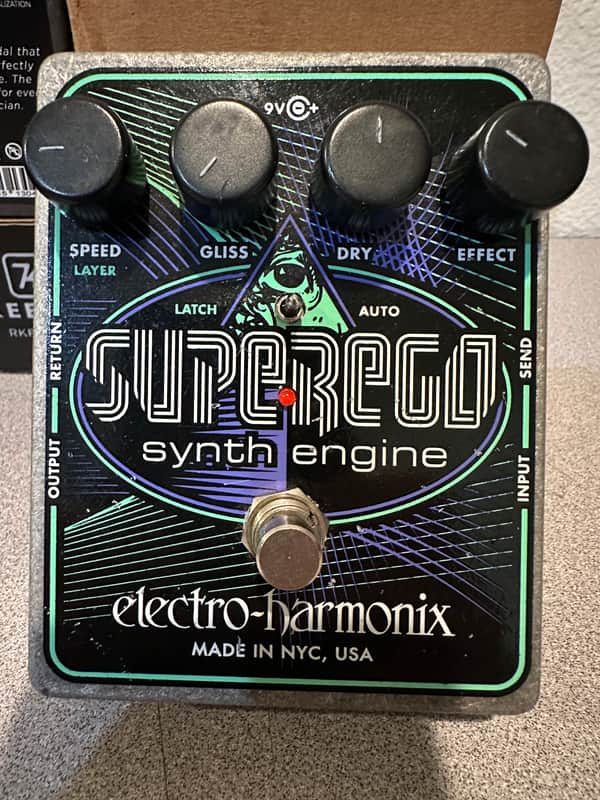 Electro-Harmonix Superego Synth Engine 2012 - Present - Black / Purple / Green image 1